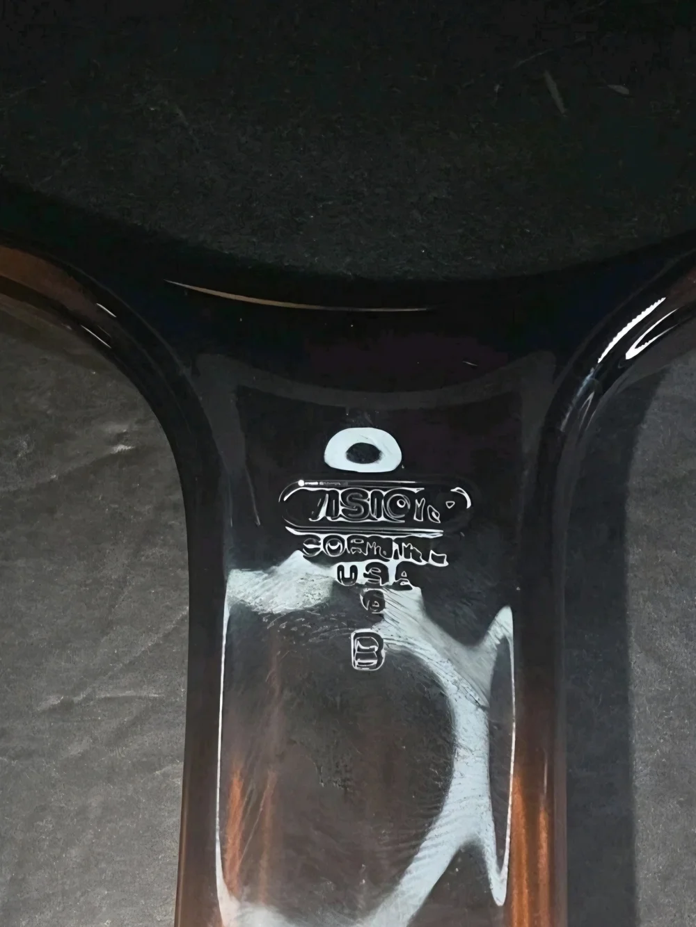 Vintage 1990s Corning Visions Amber 7